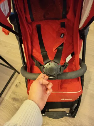 Carrito de bebe d'bebe wing rojo