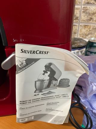Robot de Cocina Silvercrest SKMP 1300 C1 Rojo