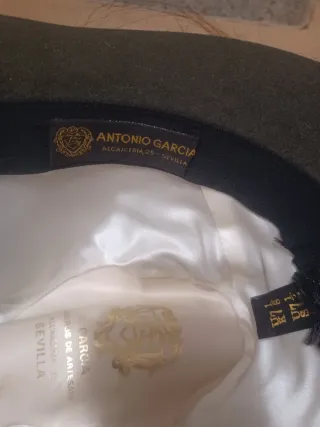 Sombrero elegante verde da uomo