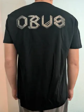 CAMISETA NEGRA - OBÚS - TALLA XL y más...