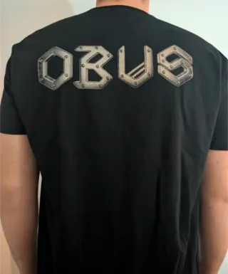 CAMISETA NEGRA - OBÚS - TALLA XL y más...