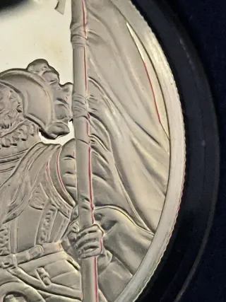 Moneda 20 Balboas Panamá 1978 Certificado