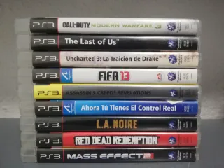 Pack 8 Juegos PS3