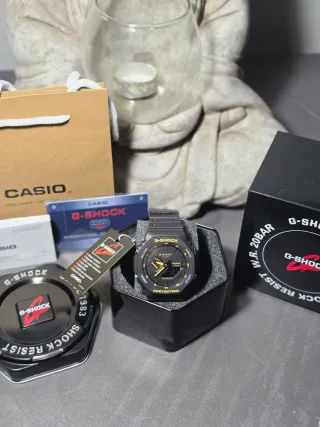 Orologio G-Shock Nero e Giallo