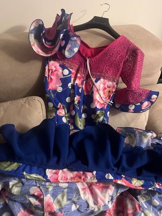 Vestido Flamenco Talla 14