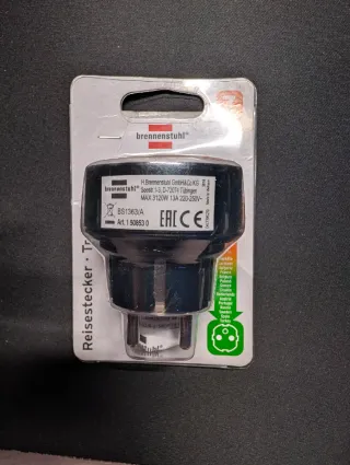 Adaptador de viaje Brennenstuhl