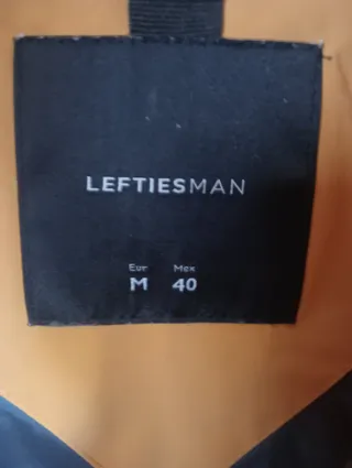 Chaleco acolchado LeftiesMen mostaza