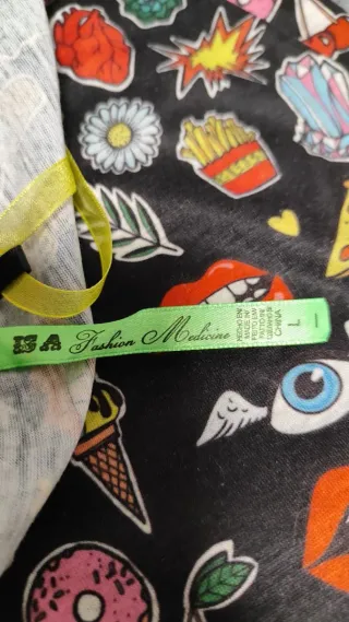 Camiseta manga larga Mujer Talla L nueva