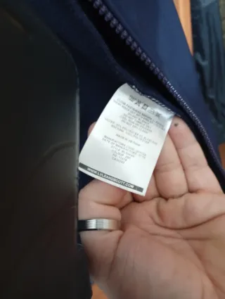 Chaqueta Lyle & Scott azul tipo Harrington