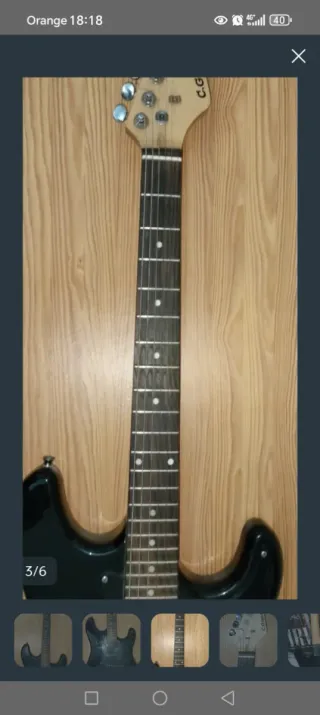 Guitarra Eléctrica C.Giant NO VENTA! LEER! ↓↓↓↓↓↓