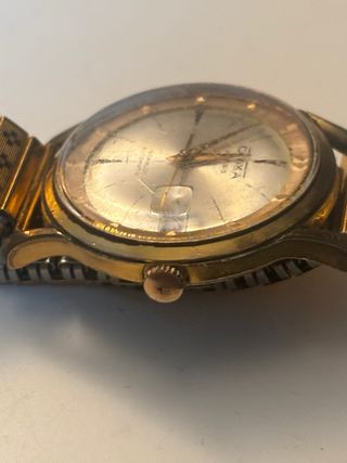 Reloj Cavika 21 Rubis Incabloc Vintage chapado oro