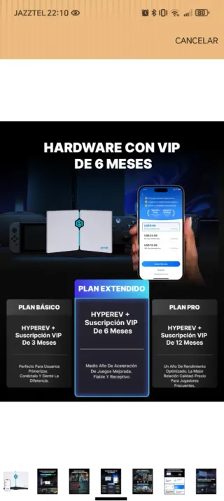 GearUP Booster Router WiFi para Juegos