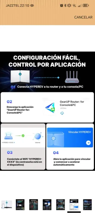GearUP Booster Router WiFi para Juegos