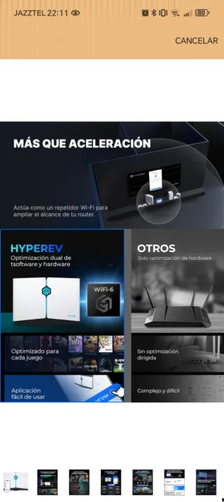 GearUP Booster Router WiFi para Juegos