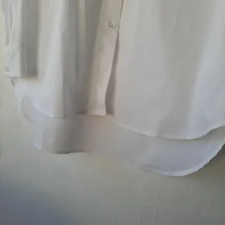 Camisa Benetton Mujer Blanca