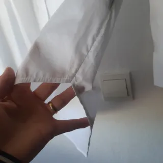 Camisa Benetton Mujer Blanca