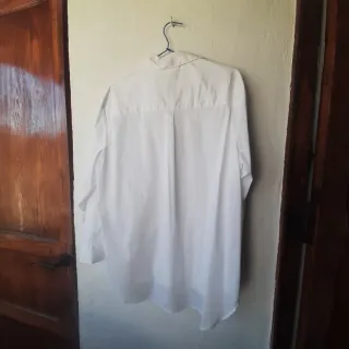 Camisa Benetton Mujer Blanca