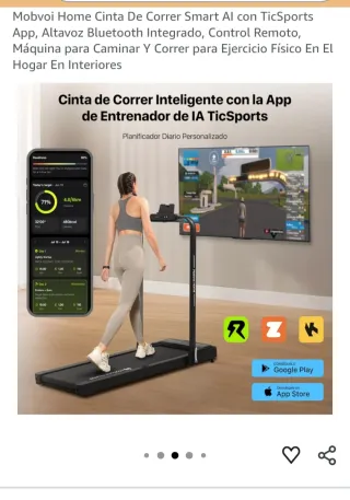Cinta de correr y caminar plegable en Amazon 310