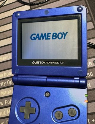 Nintendo Game Boy Advance SP Azul + nintendo 3DS