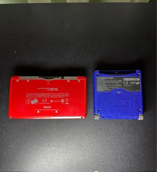 Nintendo Game Boy Advance SP Azul + nintendo 3DS