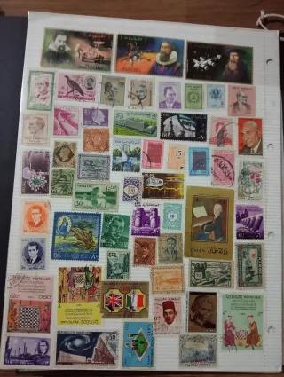 Sellos Culturales de Yemen y México 1968