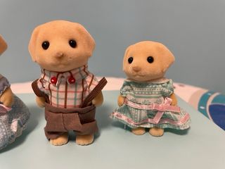 Sylvanian Families familia de perros labrador !!