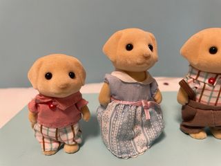 Sylvanian Families familia de perros labrador !!