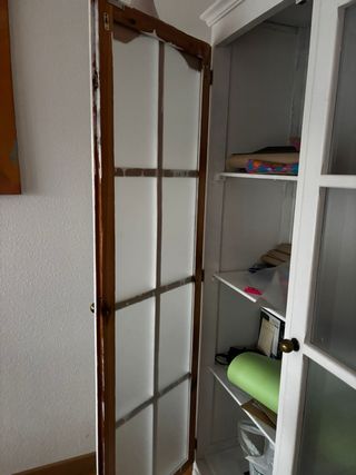 Mueble alacena madera pino 2 puertas y cajón