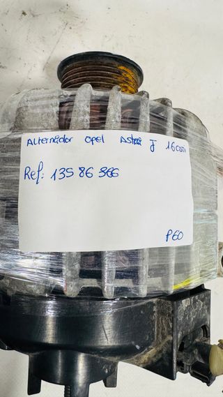 Alternador Opel Astra J 13586366