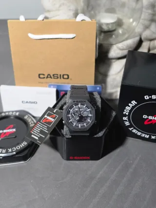 Orologio Casio G-Shock Nero e Grigio