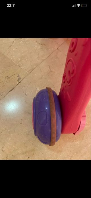 Andador bebé VTech rosa