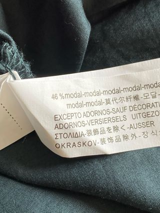 Vestido Zara bordado India Talla XS