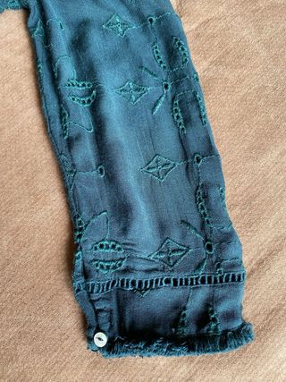 Vestido Zara bordado India Talla XS