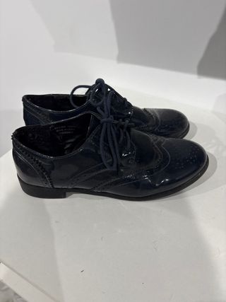 Mocasines negros charol