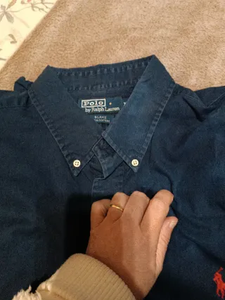 Camisa Polo Ralph Lauren Blake XL Azul