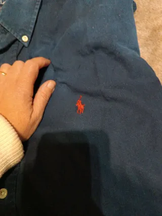 Camisa Polo Ralph Lauren Blake XL Azul