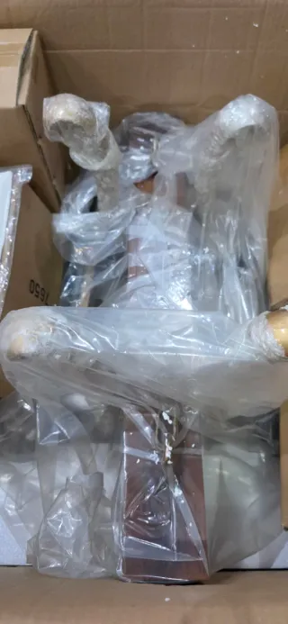 Lámpara colgante madera época