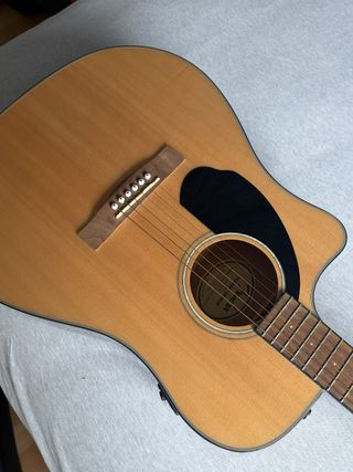 Guitarra Fender CD-60SCE zurdos + estuche