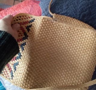 Borsetta paglia vintage estiva