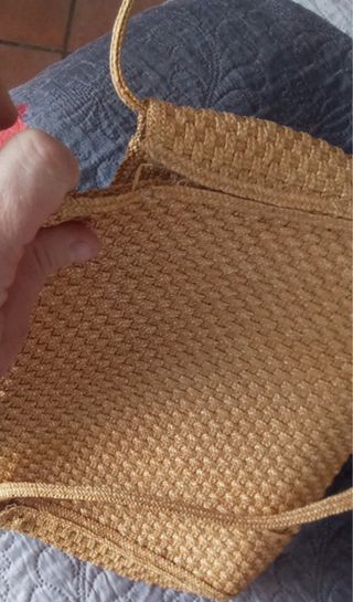 Borsetta paglia vintage estiva