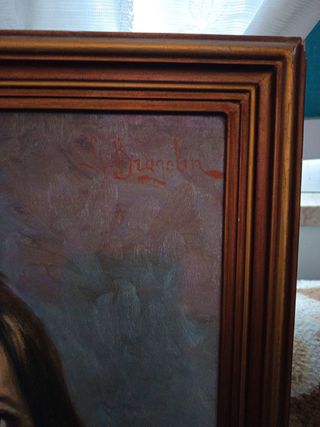 Quadro L. Bragolin Estilo Crying Boy