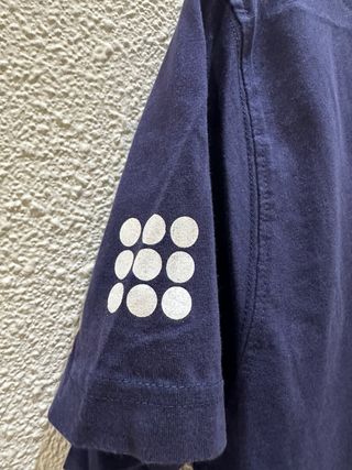 Camiseta Drunknmunky Los Angeles Azul Talla M