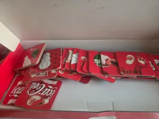 Coca-Cola Giochi delle Feste Set Dama Tombola Memo