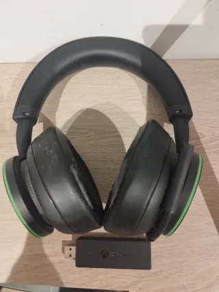 Auriculares Xbox bluetooth + Adaptador Bluetooth