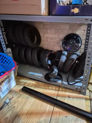 Ruedas y motores patinete Xiaomi