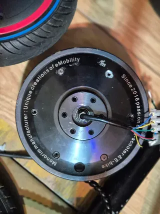 Ruedas y motores patinete Xiaomi