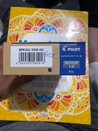 Bolígrafo Pilot Super Grip G4 4 Colores