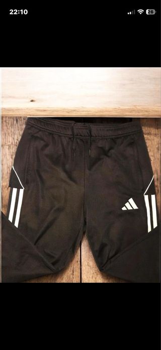 Pantalón Adidas Chándal Negro