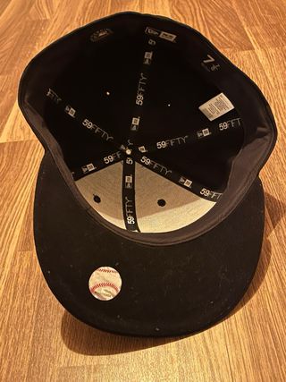 Gorra New Era LA Negra Talla 7 3/8