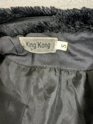 Pellicciotto King Kong Nero Taglia S